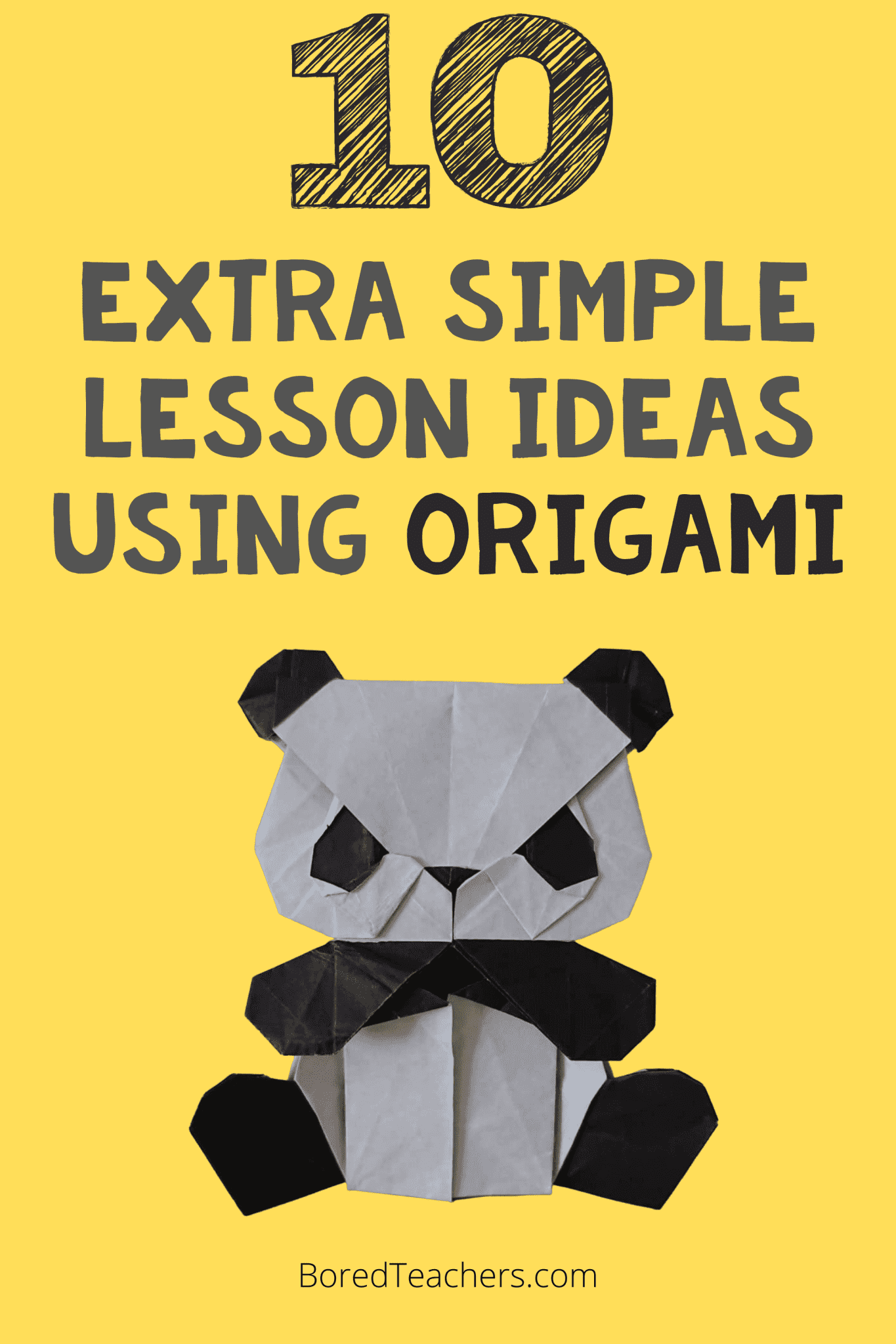 19 Extra Simple Lesson Ideas Using Origami